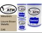 Preview: Mitsubishi, Louvre Brown Metallic, C46: 500ml Lackdose + 500ml Klarlack + 250ml Härter - Set, von ATW Autoteile West.